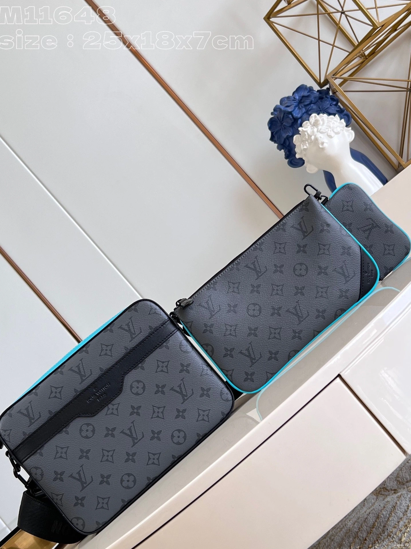 WIS MESSENGER TRIO VUITTON LOUIS 0901